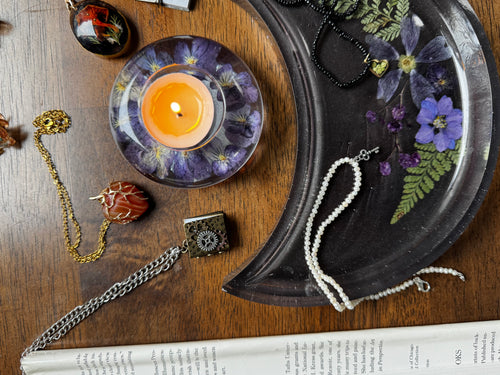 Bespoke Pansy Candle Holder