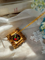 The Wildwood Bloom Medallion - One of One | Botanical Necklace