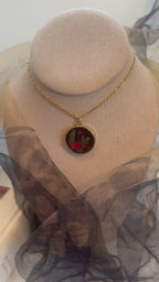 The Wildwood Bloom Medallion - One of One | Botanical Necklace