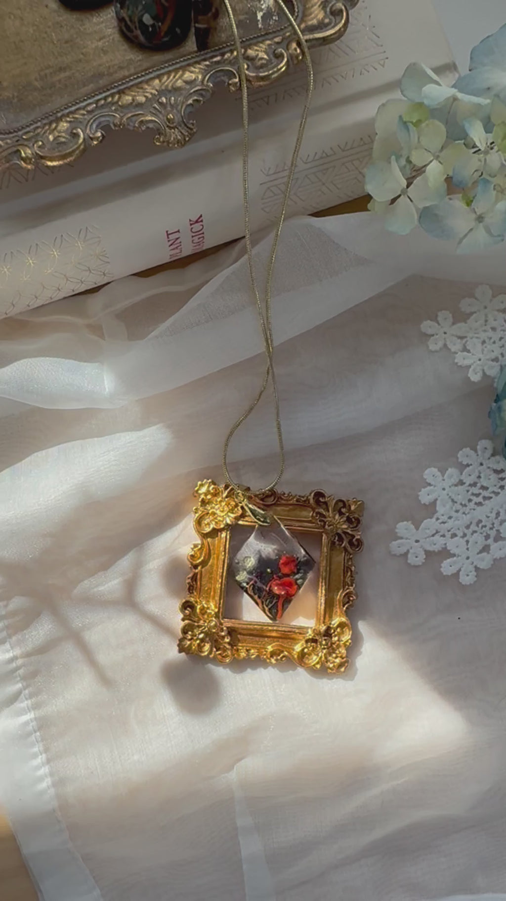 The Mossbound Relic - One of One | Botanical Necklace